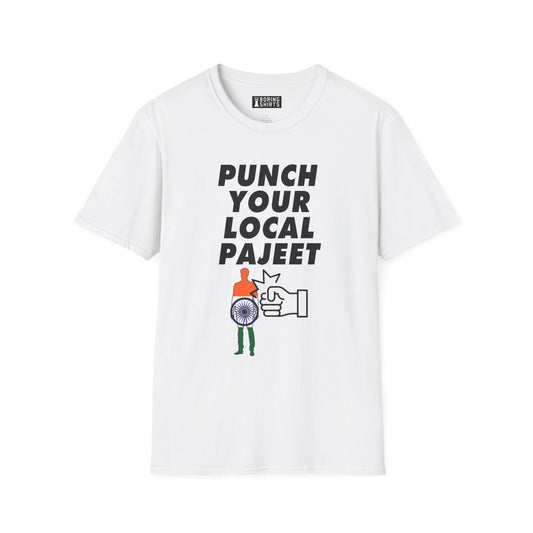 Punch your local Pajeet - Designed by TheBoringShirts