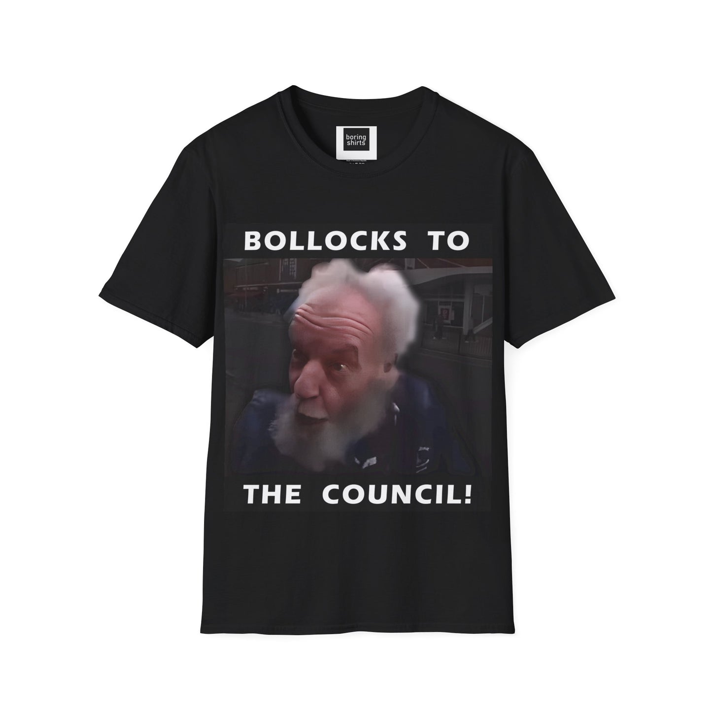 Bollocks to the Council T-Shirt - Designed by TheBoringShirts